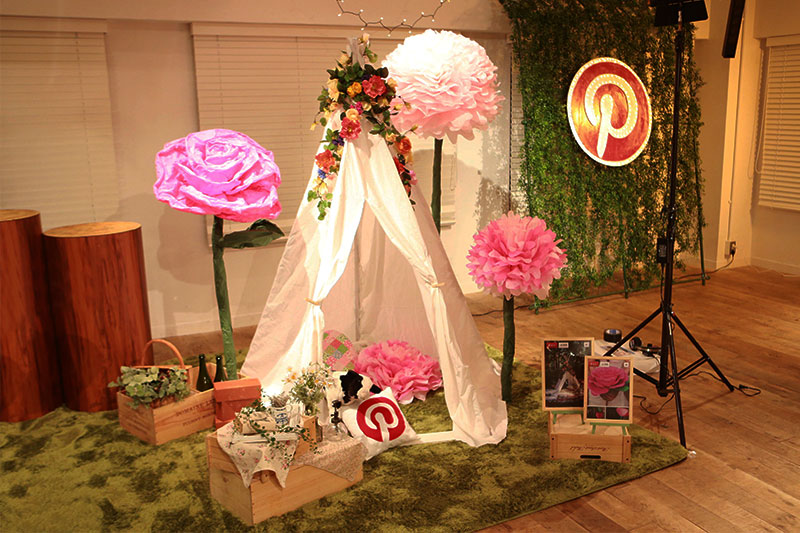 Pinterest Japan オフィスオープニング　Night Picnic Party!