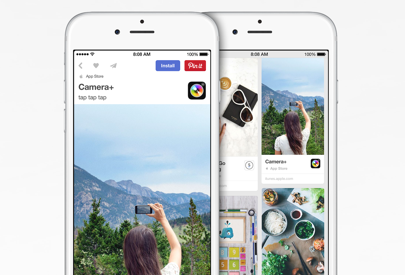 iPhone / iPad の最新アプリを Pinterest からインストール