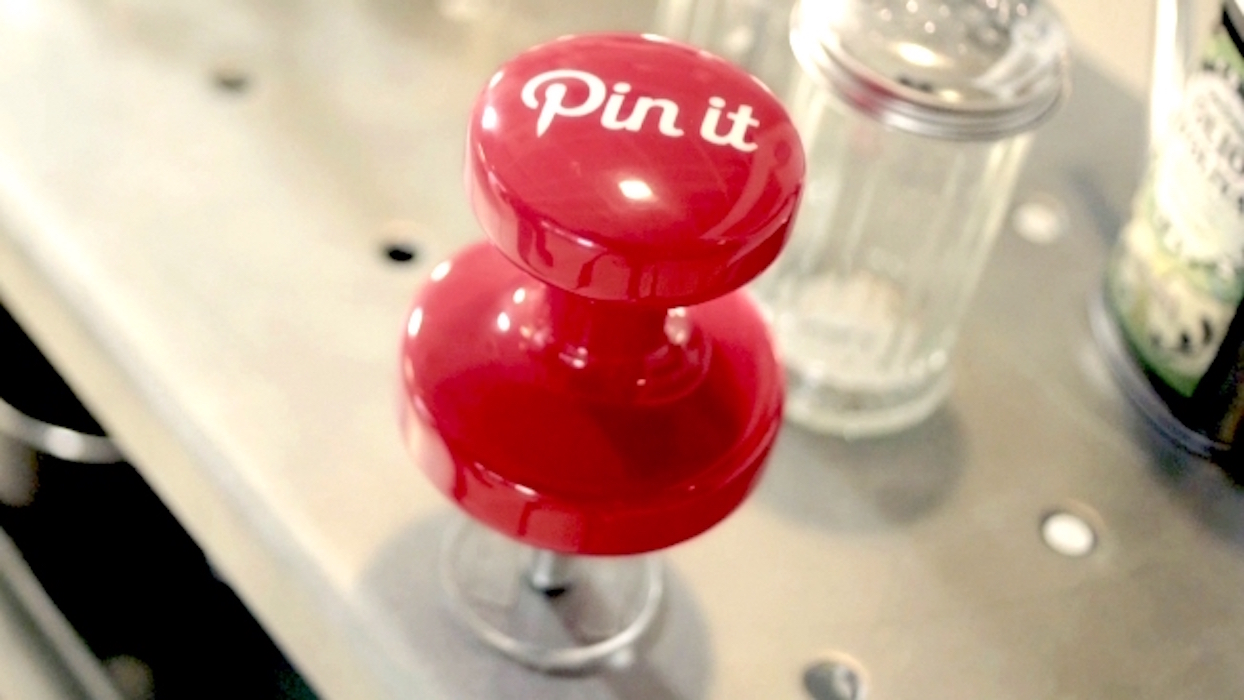 Pinlist: o botão de Pin it na vida real