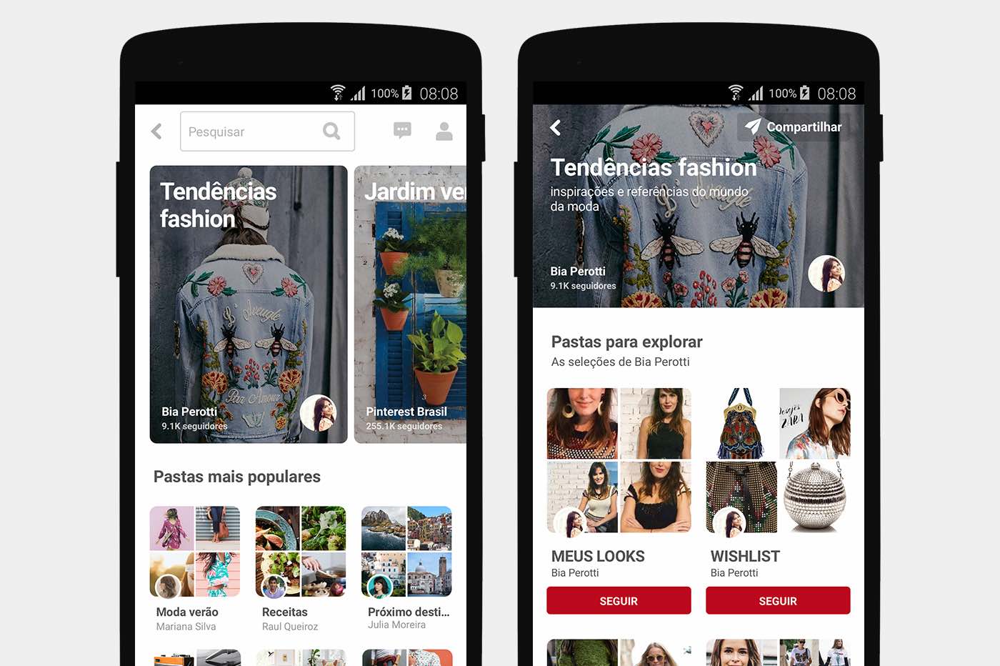 Novidade: Ideias em "Destaque" no Pinterest