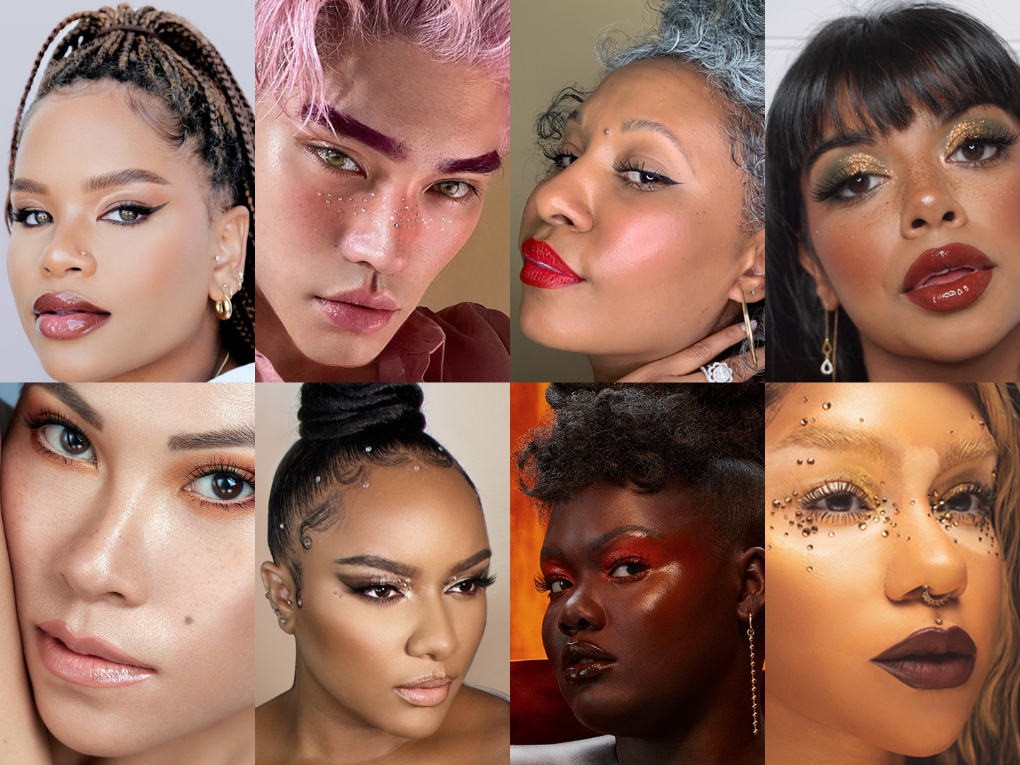 URG beauty creators from the "Make the World See All Beauty" campaign