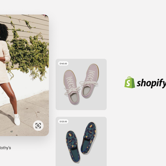 Shopify x Pinterest