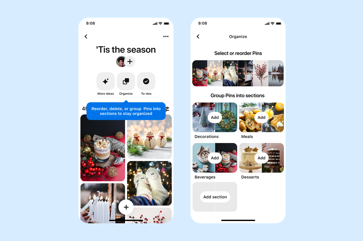 Pinterest launches new board features including notes to self on Pins, board favorites and a board toolbar