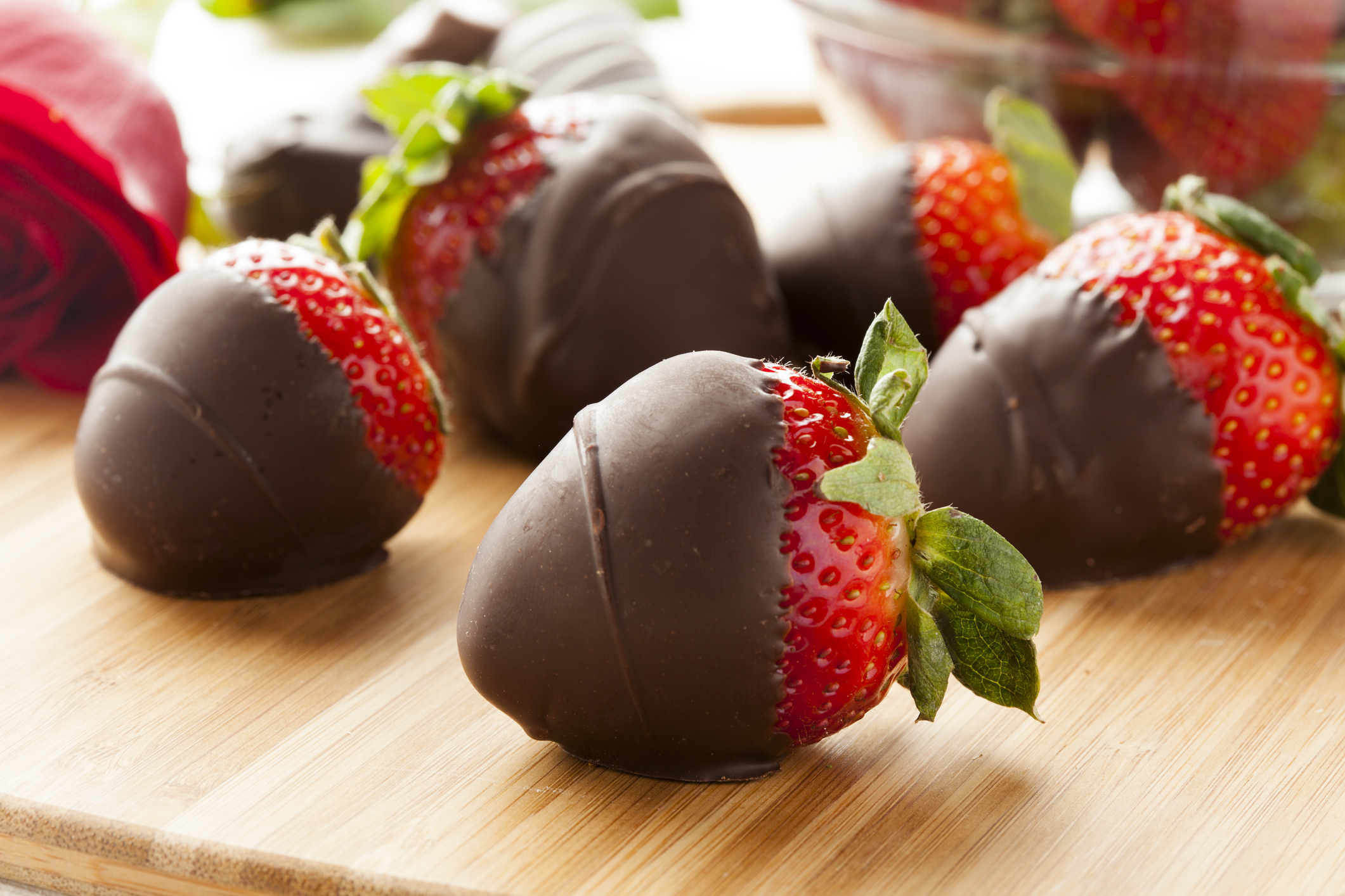 chocolate covered strawberries