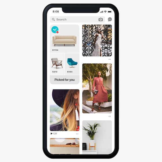 Introducing personalized shopping recommendations in home feed