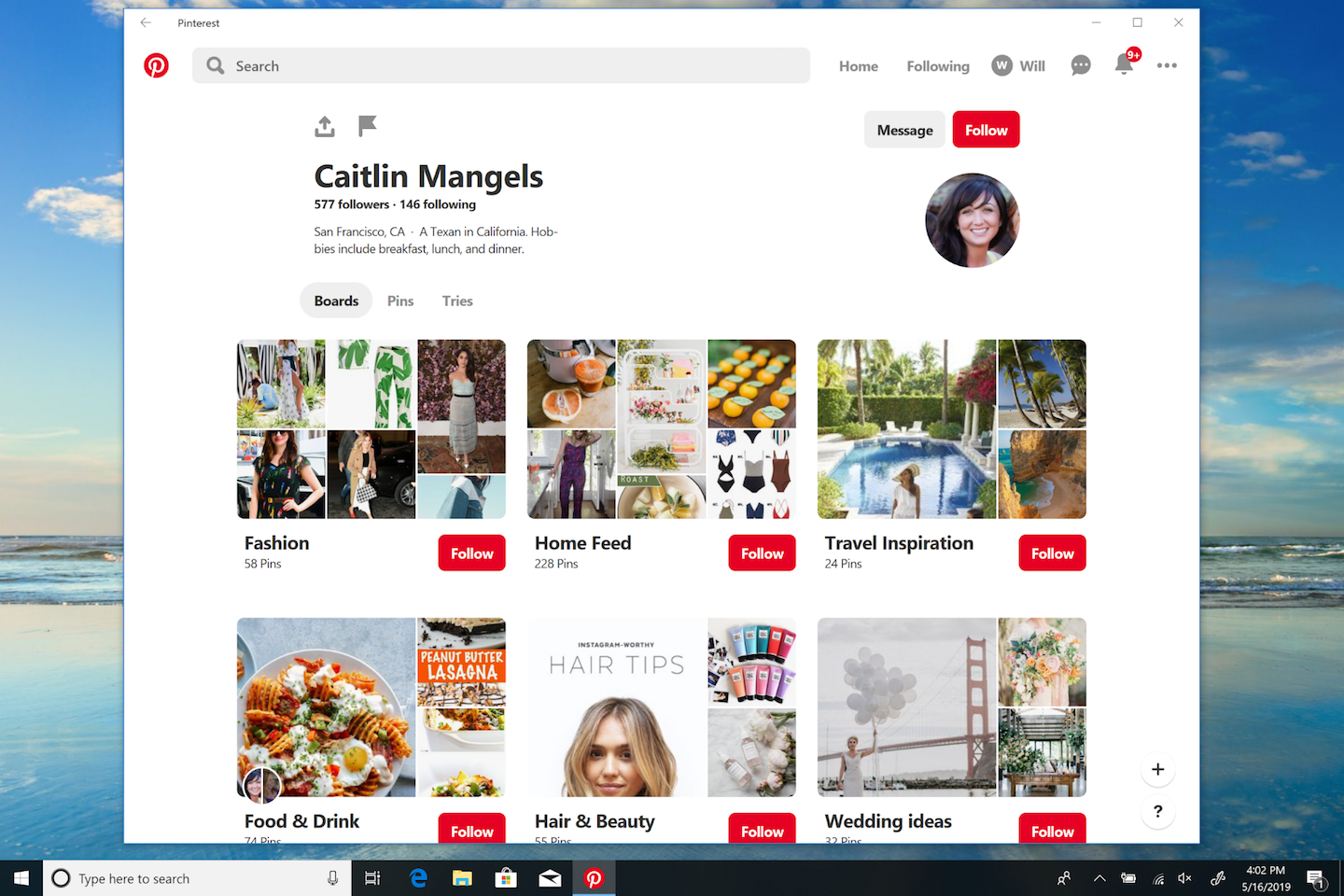 Introducing the Pinterest Windows app