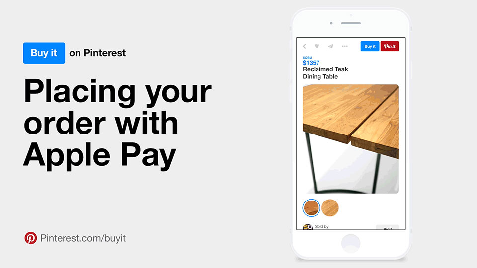 Placing your order with Apple pay
